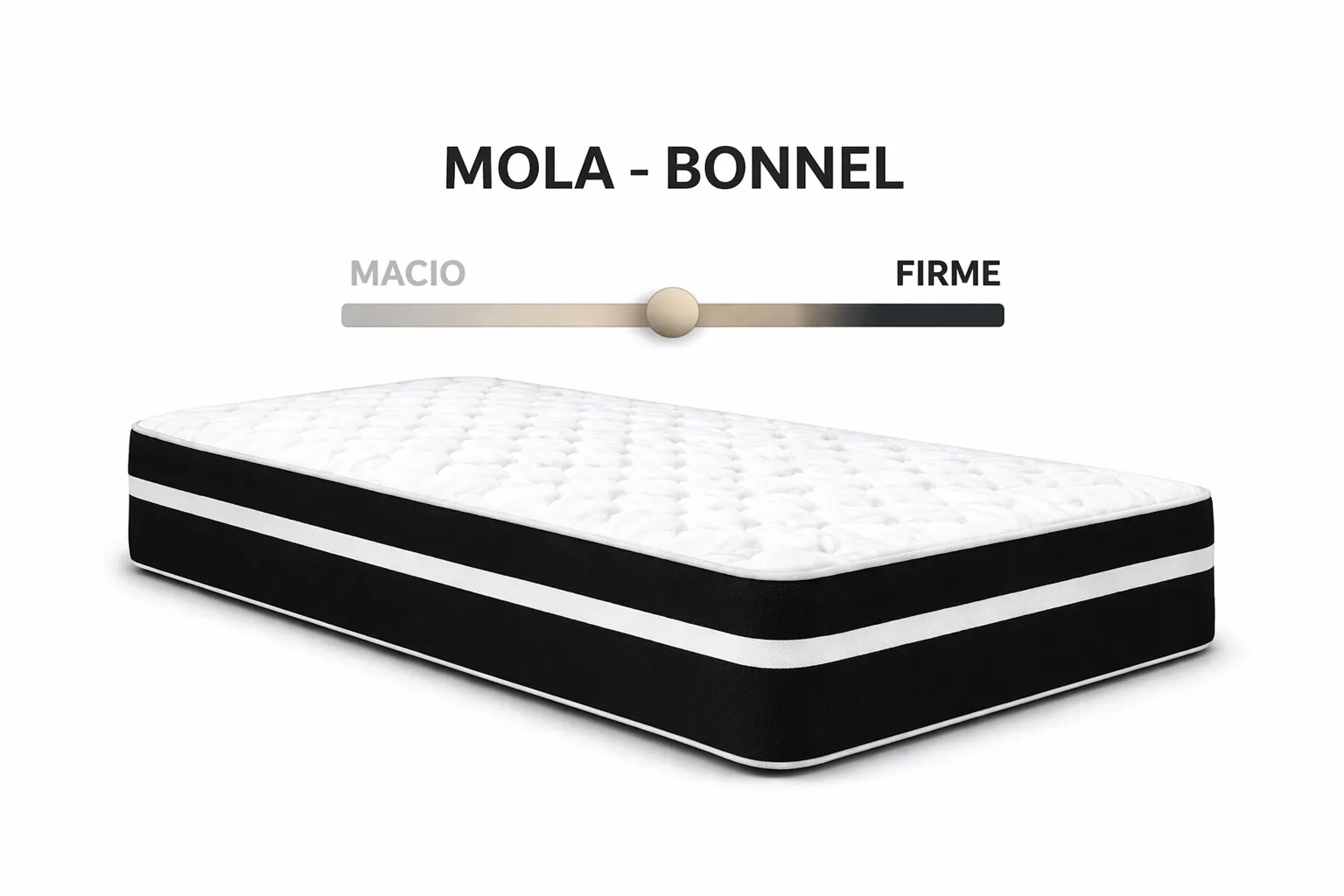 Kit Cama Box Baú + Colchão Mola Bonnel Solteirinho 0,78m - Preto foto 4